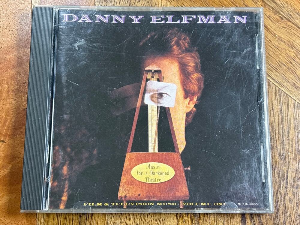 DANNY ELFMAN - Music For A Darkened Theatre: Film & T.v. Music CD vol 1 MCA